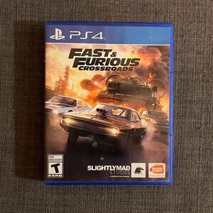 Fast & Furious Crossroads Sony Playstation 4 PS4 Game Complete
